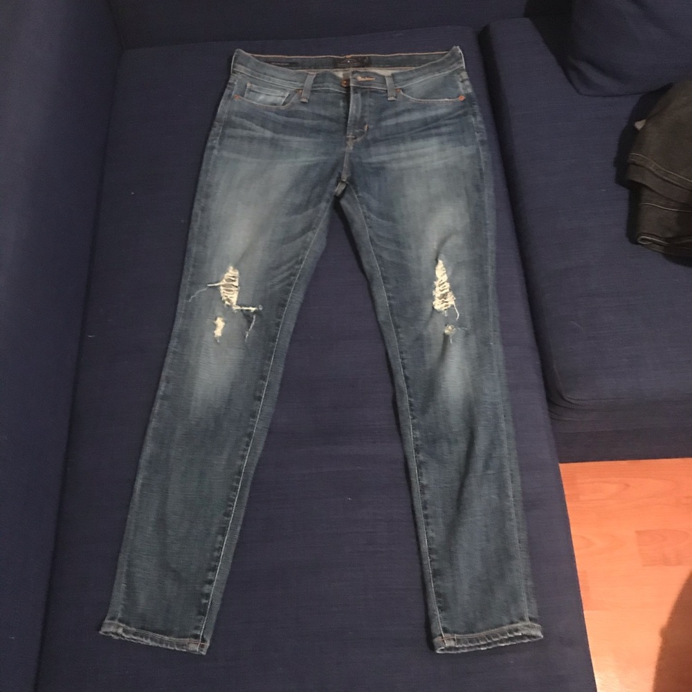 Brooke skinny ripped jeans